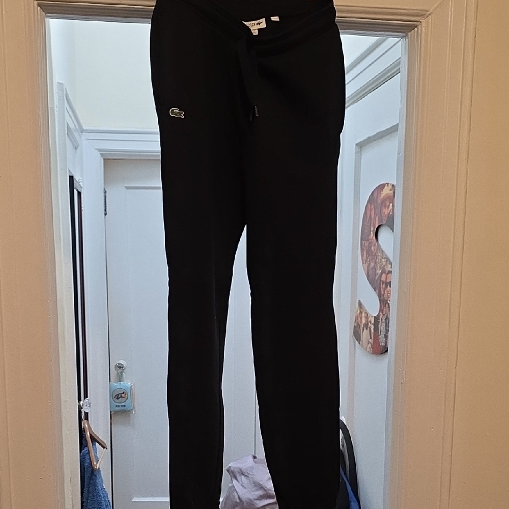 Lacoste Dark Joggers with Logo